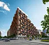 So könnte das „Eleven Decks“ mit über 300 Eigentumswohnungen in der HafenCity einmal aussehen.