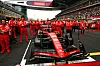 Die Scuderia Ferrari in der Boxengasse