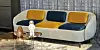 Das 'Tortilla'-Sofa. In der Kollektion gibt es auch Sessel und Betten.