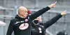 Da geht's nach oben: Fortuna Düsseldorfs Trainer Uwe Rösler beim Hinspiel auf St. Pauli