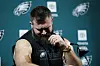 NFL-Star Jason Kelce bei seinem emotionalen Abschied.