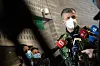 Henrique de Gouveia e Melo bei einer Pressekonferenz im April.