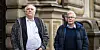 Rechtsanwalt Fabian Bernhardt (r.) verteidigte am Montag seinen Mandanten Bernd K.(l.) vor Gericht.