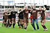 St. Paulis Profis feiern den Aufstieg in die Bundesliga 2010