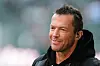 Lothar Matthäus als Experte am Spielfeldrand.