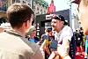 Jan Frodeno (Deutschland) beim Interview im Zielbereich