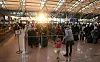 Nach dem Streik am Dienstag kam es am Hamburger Flughafen am Mittwochmorgen zu langen Schlangen.