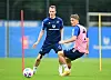 Sebastian Schonlau und Miro Muheim beim HSV-Training