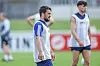 Amin Younes beim Training von Schalke 04