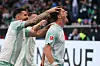 Der Matchwinner: Werders Jens Stage (r.) markierte in Hoffenheim einen Dreierpack.
