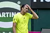 Alexander Zverev verliert gegen den Russen Medvedev.