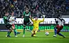 HSV-Torhüter Matheo Raab beim Heimspiel gegen Hannover 96