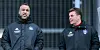 Das passte sofort: Die Chemie zwischen Patrick Esume (l.) und HSV-Trainer Dieter Hecking stimmt.