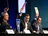Im HSV-Präsidium um Boss Marcell Jansen (Mitte) und seine Vizes Thomas Schulz (l.) und Moritz Schaefer herrscht schon seit langem keine Einigkeit mehr.