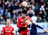 In Kiel holte der HSV zuletzt nicht viel - auch wenn Ludovit Reis im April 2022 das Kopfballduell gewinnt.