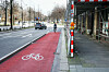 An dieser Stelle an der Esplanade kann es für Radfahrende gefährlich werden.