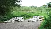 Rund 900 Säcke mit Kartoffeln wurden an einem Feldweg in Stapelfeld bei Hamburg entsorgt.