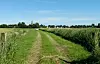 Feldweg in Dithmarschen