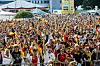 Menschenmasse beim Public Viewing auf dem Heiligengeistfeld