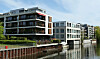 Luxuriöse Eigentumswohnungen am Osterbekkanal. Winterhude Hamburg *** Luxury condominiums on the Osterbekkanal Winterhud