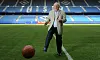 Uwe Seeler im Volksparkstadion