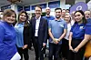 Gesundheitsminister Karl Lauterbach bei seinem Besuch in Hamburg