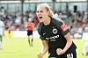 Nationalstürmerin Laura Freigang freut sich über die Gehaltserhöhung bei Eintracht Frankfurt.