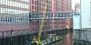 Im Seitenkanal der Elbe in der HafanCity in Hamburg fanden Arbeiter die Flakgranate im Wasser.