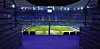 Das leere Volksparkstadion des HSV