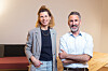 Nina Lindenblatt (45) und Kai Afflerbach (53) wollen mit ihrer Social Media-App NYZZU gegen die Branchenriesen antreten.