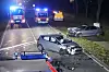 Auf der B206 bei Itzehoe prallten in der Nacht zum Samstag zwei Fahrzeuge zusammen.