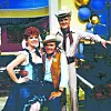 „Die nächste Party kommt bestimmt“, 1980 im ZDF: Ralf Paulsen (r.) mit Elisabeth Volkmann und Big-Band-Leader Max Greger