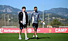 HSV-Trainer Merlin Polzin mit Co-Trainer Richard Krohn auf Mallorca