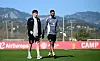 HSV-Trainer Merlin Polzin mit Co-Trainer Richard Krohn auf Mallorca
