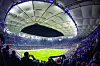 Im Volksparkstadion ist Platz für 57.000 Zuschauer.