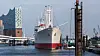 Cap San Diego im Hamburger Hafen.