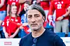 Schweiz-Trainer Murat Yakin beim Spiel gegen Rumänien
