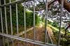 Gitter vor Wanderweg