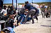 An Lampedusa gingen alle geretteten Menschen von Bord.