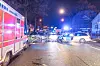 Auf der Langenhorner Chaussee kam es am Montagabend zu einem schweren Unfall zwischen zwei BMW.