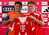 Bayerns Sportdirektor Christoph Freund mit Tom Bischof