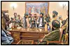 Taliban-Kämpfer haben den Präsidentenpalast in Kabul eingenommen.