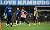 Ludovit Reis im HSV-Training