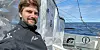 Boris Herrmann feierte Heiligabend auf See im Cockpit seiner Rennyacht „Seaexplorer - Yacht Club de Monaco“.