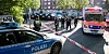 30. Mai 2020: Einsatzkräfte sichern den Tatort in Bergedorf.