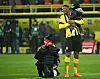 Nach dem Abpfiff freute sich Sébastian Haller mit seinen Kindern.