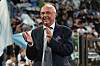 Sven-Göran Eriksson am Rande eines Serie-A Spiels