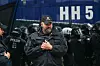 Strasberg als Einsatzleiter einer Hundertschaft beim G20-Gipfel in Hamburg.