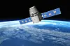 Satellit im All