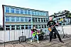 Der Gründer der „Rock Kids“ beim Proben mit Lina.